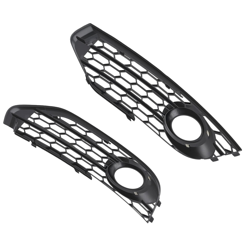 Fog Grille Cover Pair for Audi A4 B8 Allroad (2010–2015)
