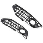 Fog Grille Cover Pair for Audi A4 B8 Allroad (2010–2015)