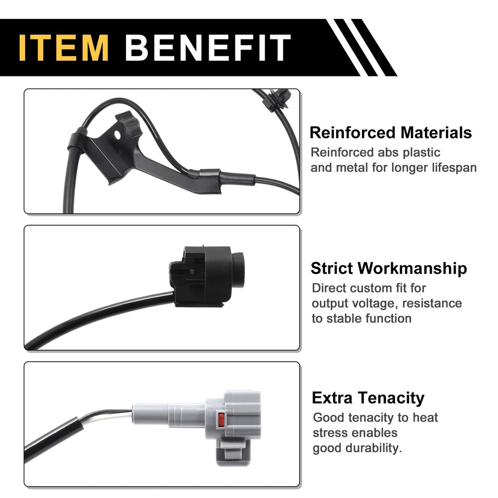 ABS Wheel Speed Sensor No. 8951604030/1P3785 for Toyota Tacoma (2005–2015) Front Right