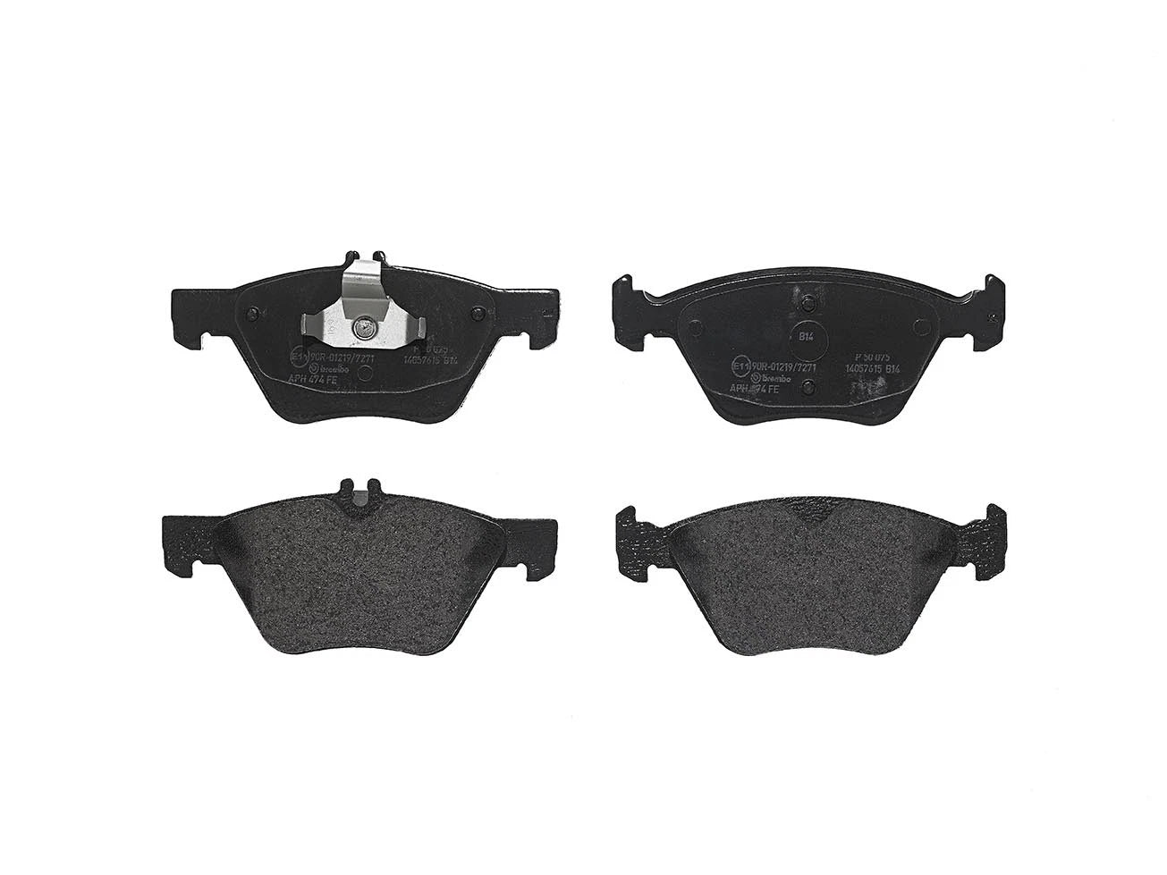 Brembo Front Low-Met Brake Pads for Chrysler Crossfire, Mercedes C209 W211 R170