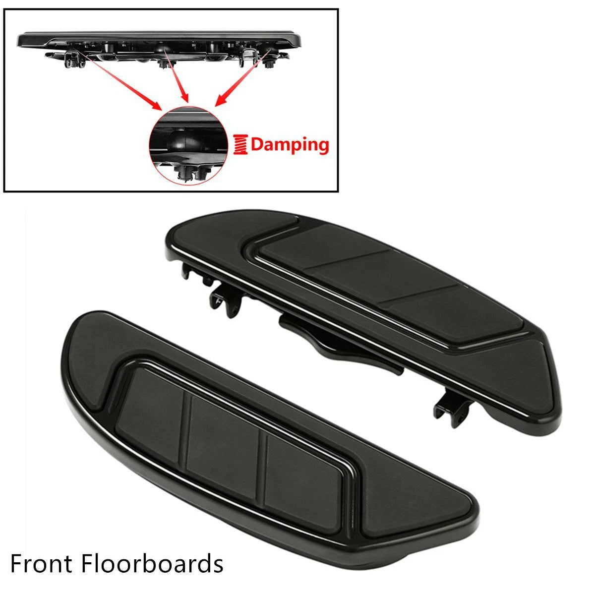 Driver Footboards Brake Pedal Shifter Pegs for Harley Touring FLHT (1986–2024)
