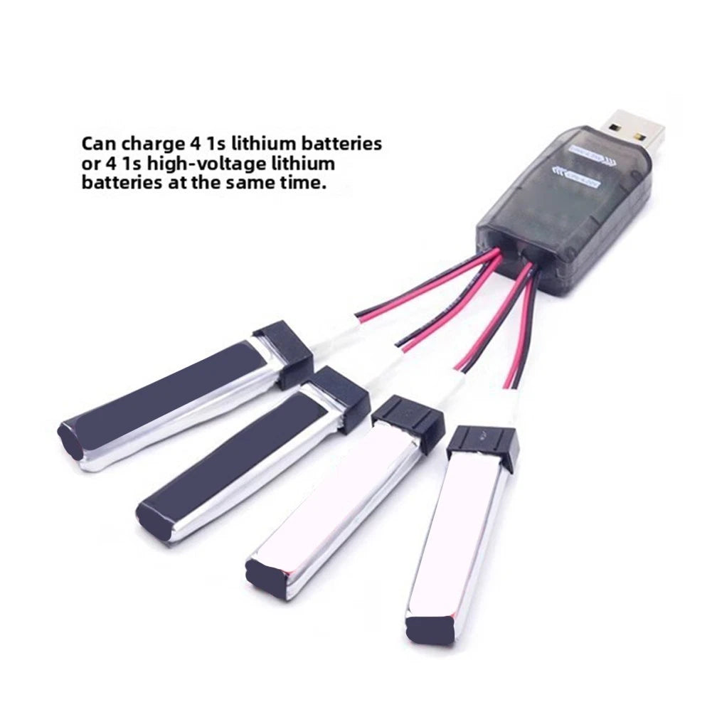 USB Battery Charger for CX405 (1S RC Batteries) - 4 Independent Channels