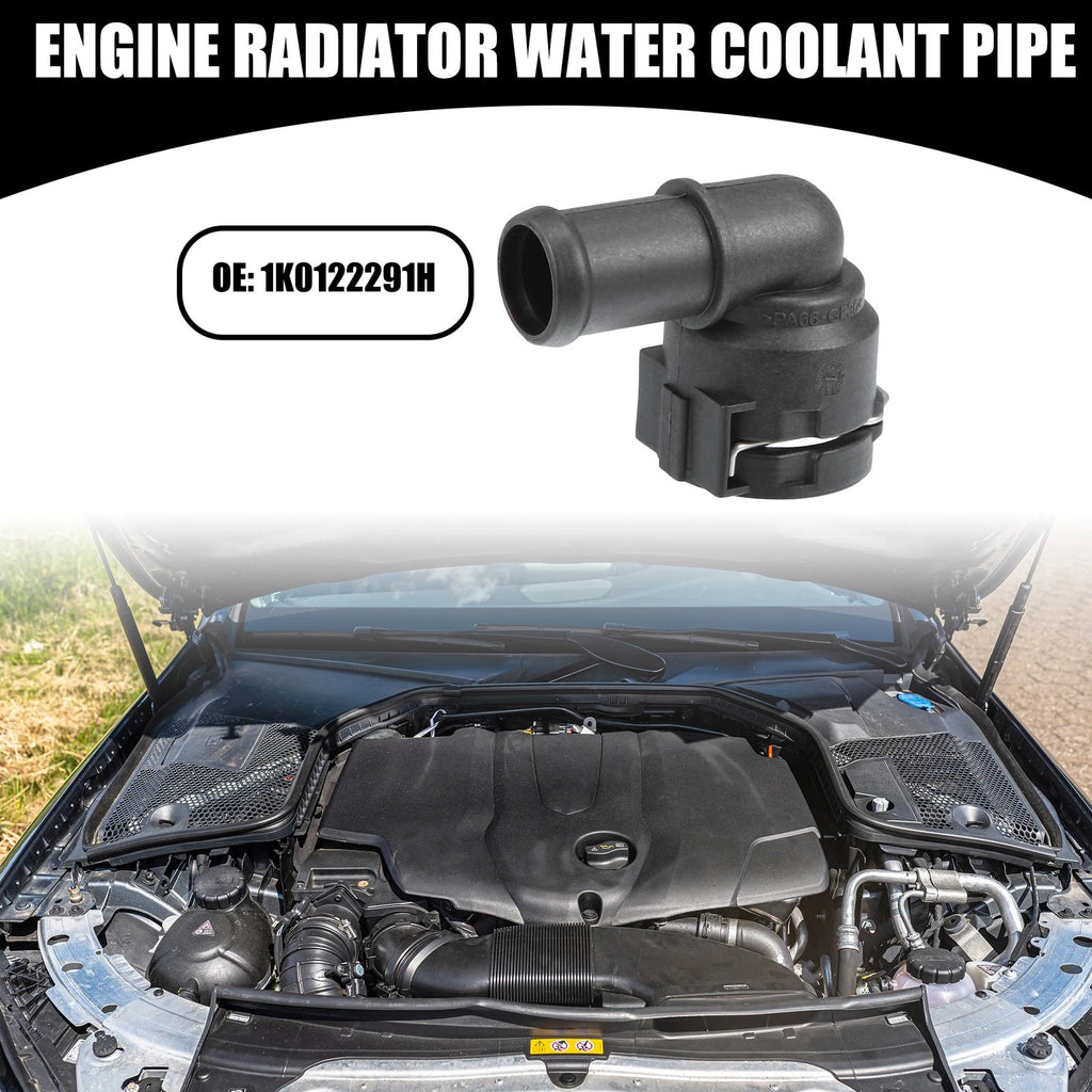 Upper Radiator Coolant Connector Pipe No. 1K0122291H for Volkswagen Passat 