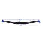 1-1/4" Center Bar Handlebar for Harley Softail (2018–Present), FXDB (2013–2017), FXDF (2008–2017)