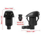 Set of 4 Windshield Washer Nozzles for Toyota Camry Tacoma (85381-44010)