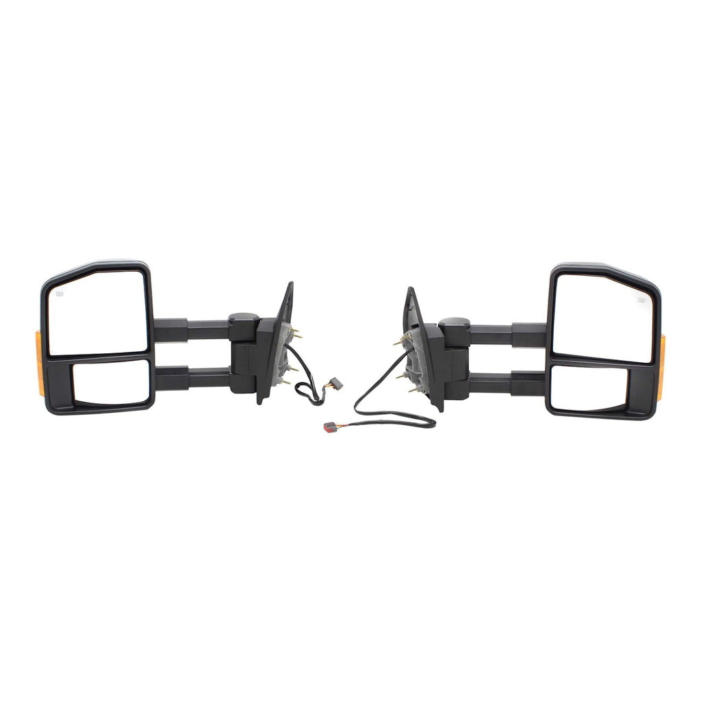 Set of 2 Heated Mirrors for Ford F450 F550 F250