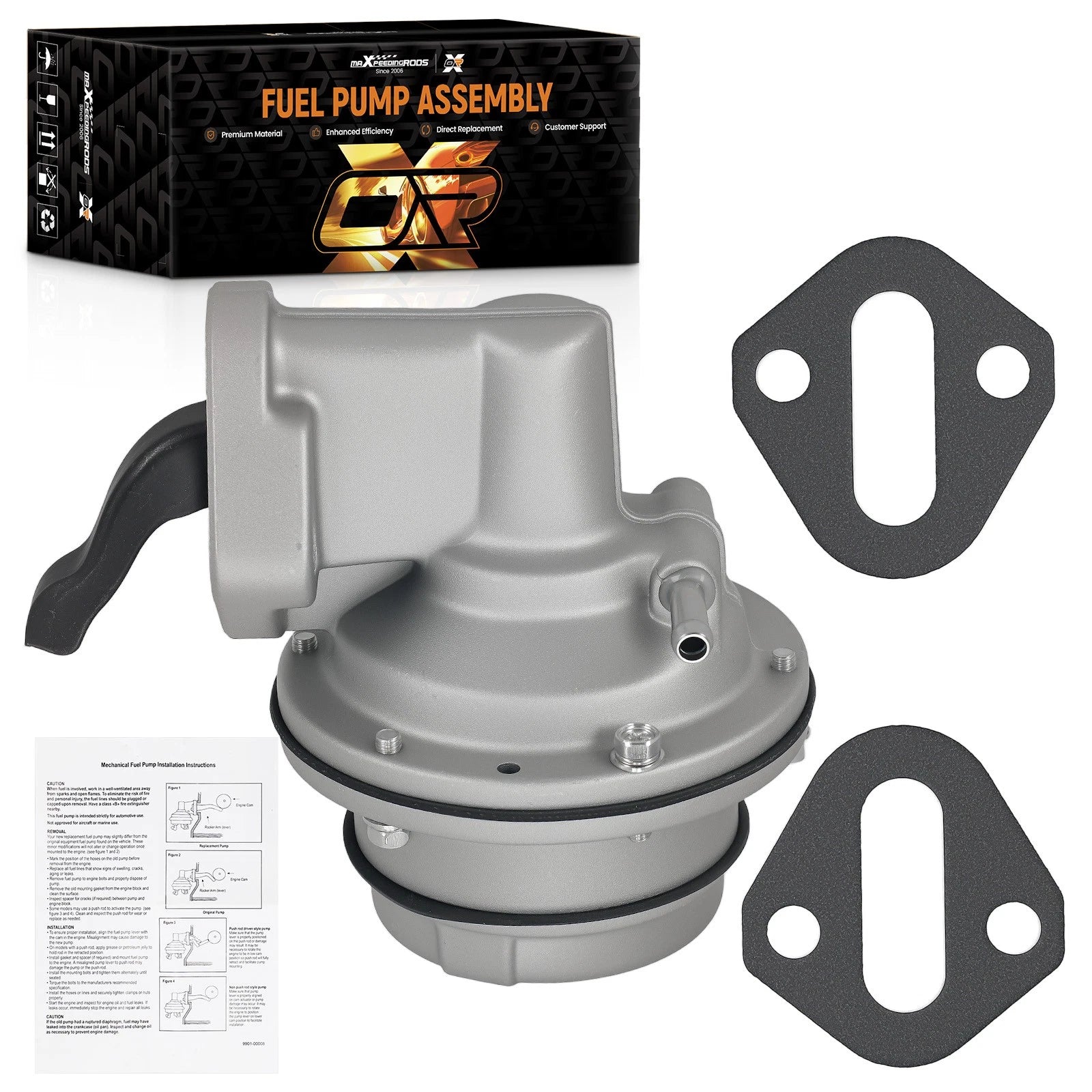 Fuel Pump for Mercury Marine MerCruiser 5.0L 5.7L V8 (1988–1995) 97401A2 60600
