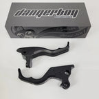 Dangerboy Short Style Lever Set for Harley Touring (2021–2023) T6061 Stealth Black