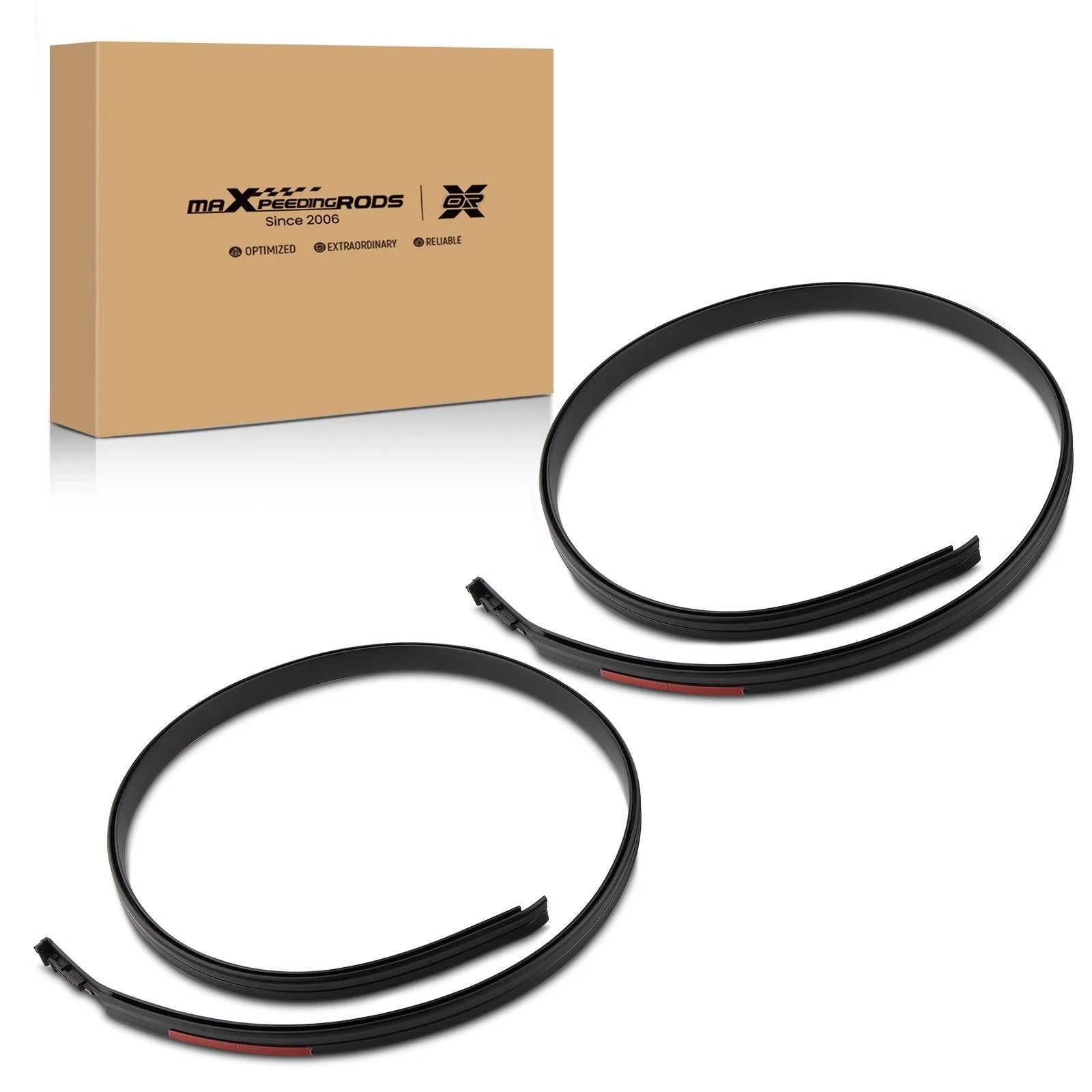 2X Roof-Drip Molding for Toyota Tundra Double Cab (2007–2020)