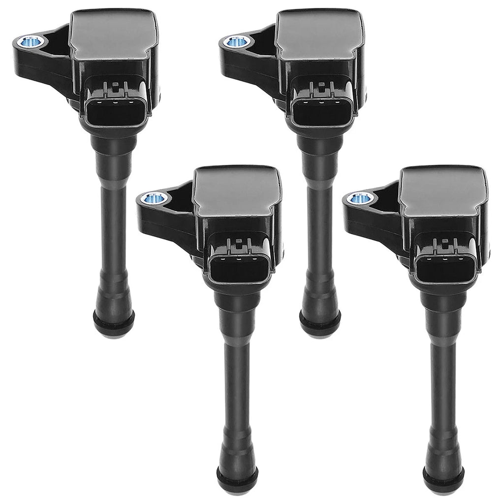 Set of 4 Ignition Coils for Nissan Titan (2017–2023) NV2500 NV3500