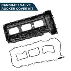 Front Engine Valve Cover with Gasket for BMW 135is Black (2013)