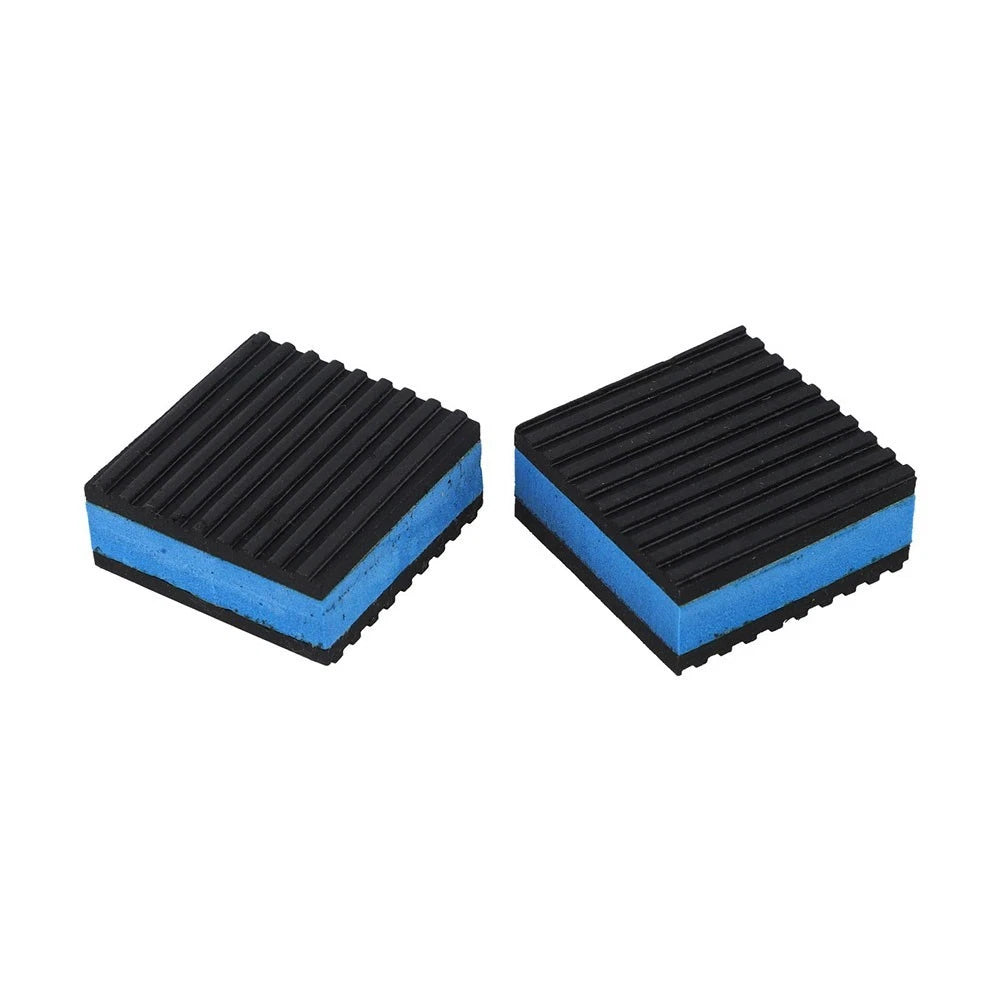 Set of 4 Rubber Eva Shock Isolation Pads for Air Compressors (120x120x22mm)