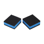 Set of 4 Rubber Eva Shock Isolation Pads for Air Compressors (120x120x22mm)