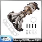 Front Catalytic Converter Kit Direct-Fit for Nissan Rogue (2008–2013)