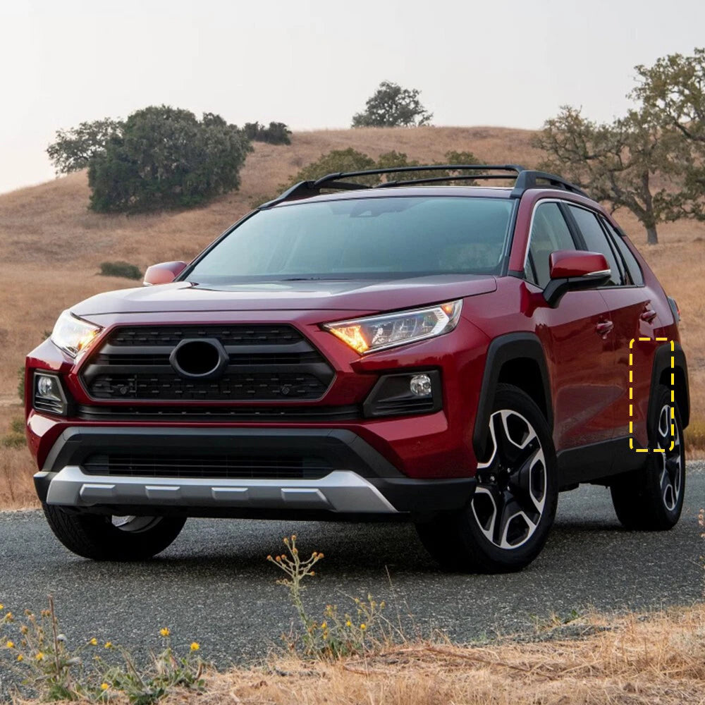 Rear Door Flare Arch Trim Molding for Toyota RAV4 (2019–2024) Left Side