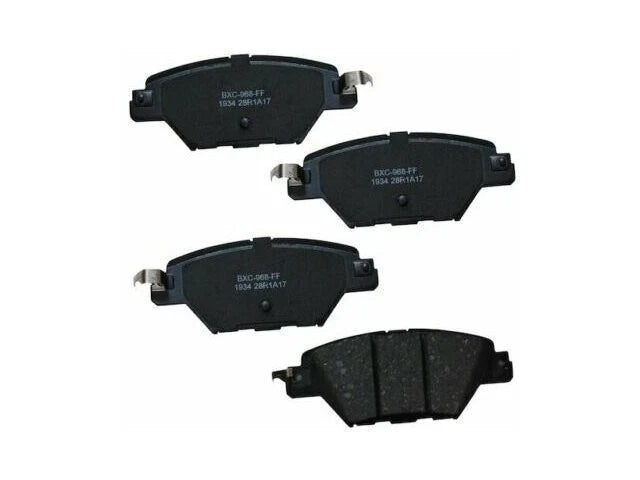Set of 4 Rear Brake Pads for Mazda CX-9 (2016–2019) HK346MB PRIME Ceramic