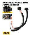 H4 9003 LED Replacement Headlight Connector Wire Harness for