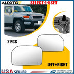 Non-Heated Mirror Glass for Toyota FJ Cruiser (2007–2014) LH RH TO1324161