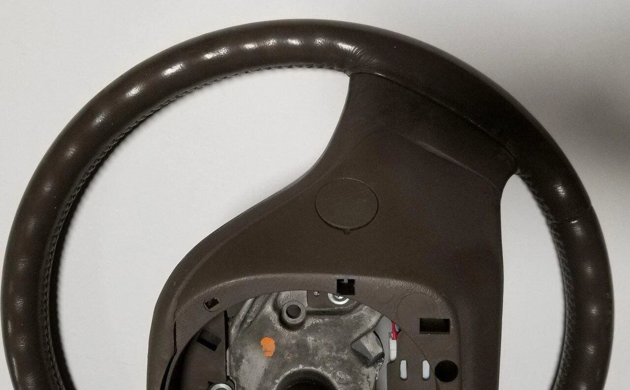 Steering Wheel for Lincoln Continental (1998–2002) Brown with Radio Climate