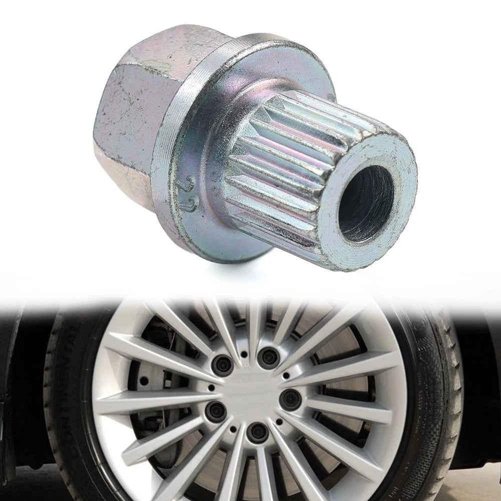 Anti-theft Wheel Bolt Lock Nut Keys for BMW 1 3 5 6 7 Series Mini X1 X3 (2000–2023)
