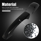 Set of 4 Door Trim Handle Covers for Jeep, Dodge, Chrysler (Glossy Black)