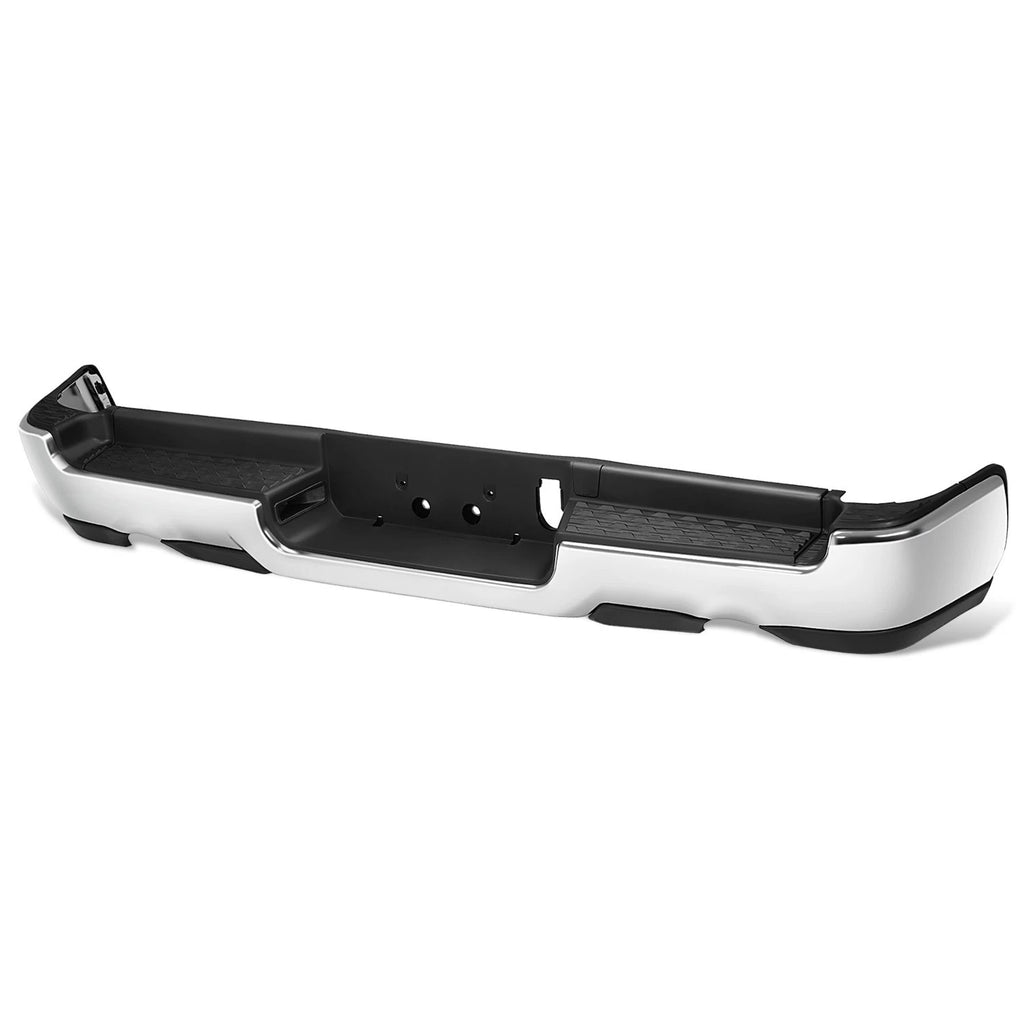 Dual Exhaust Chrome Rear Bumper Assembly for RAM 1500 (2019–2024)