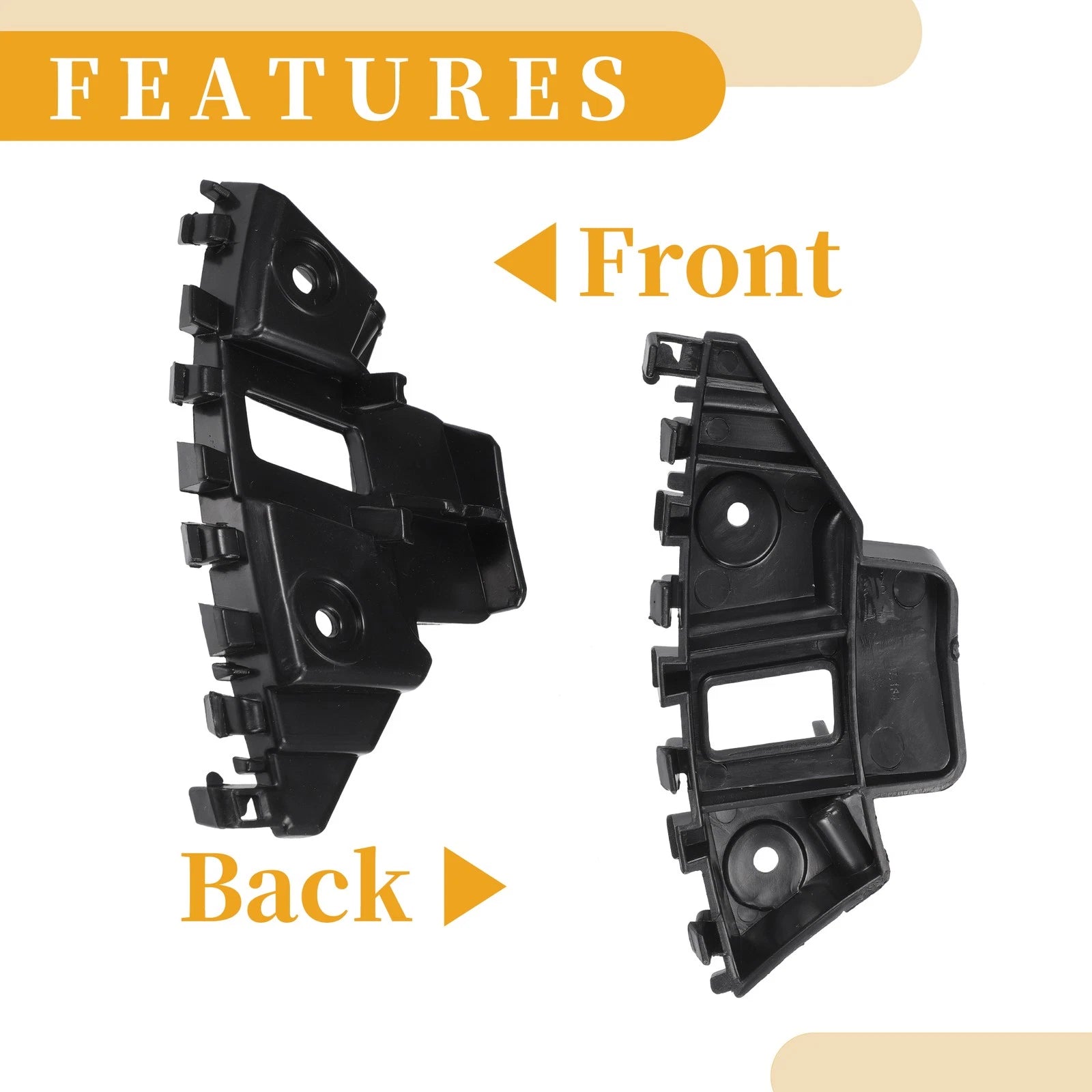 LH Front Bumper Support Bracket for Volkswagen Jetta (2011–2014)