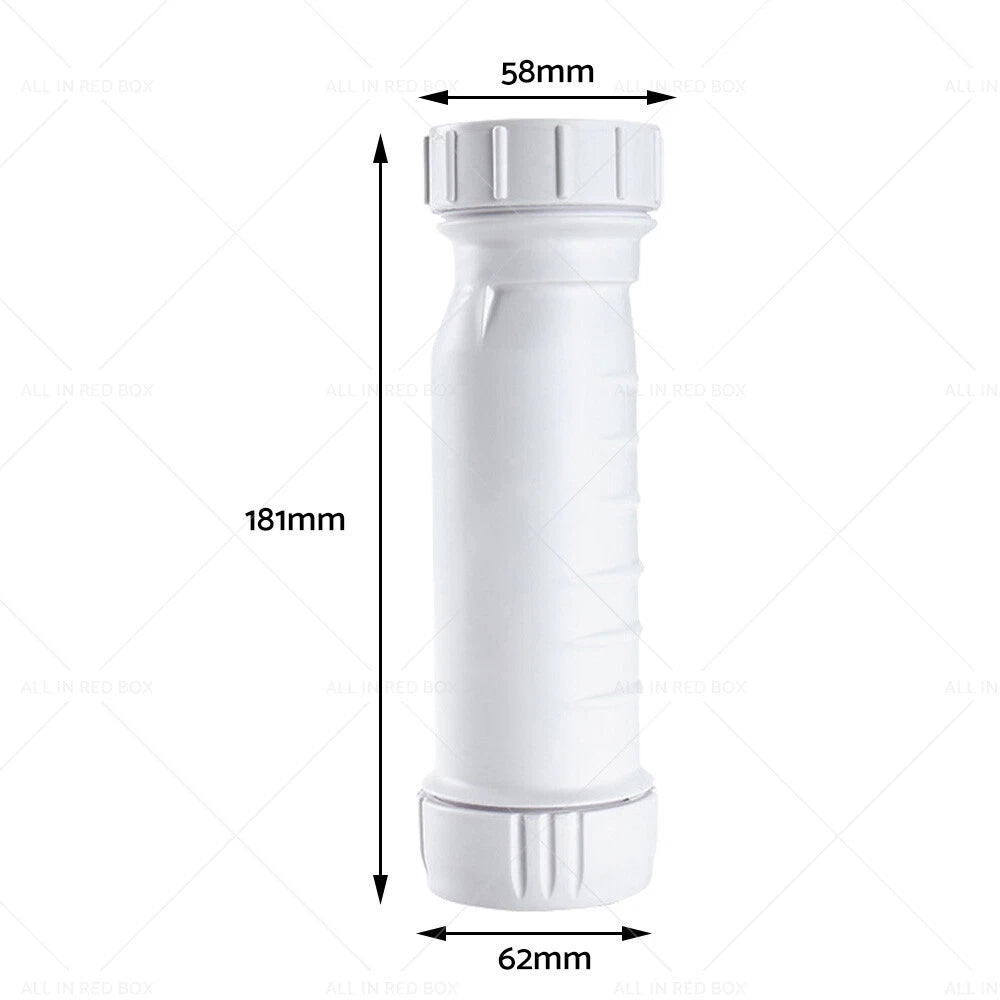 2Pcs Waterless Self Sealing Waste Valve Inline Trap for Caravan RV
