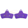 Carbon Fiber Brake Pads for Arctic Cat Bearcat 454 4X4 (1996–1998)