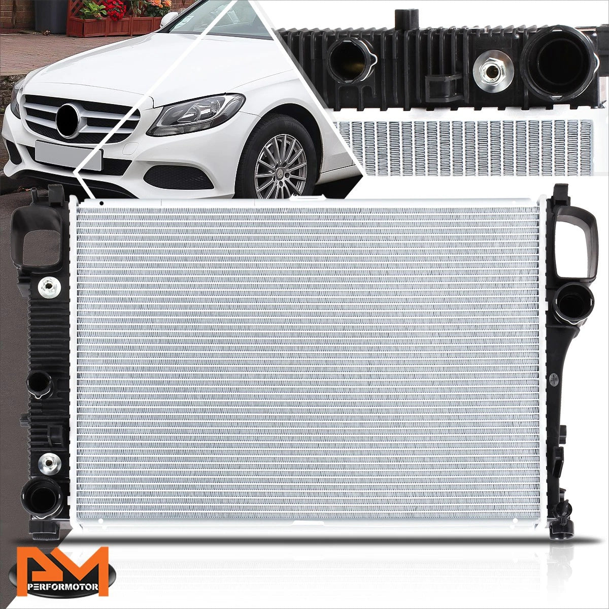 Aluminum OE Style Radiator for Mercedes-Benz S350/S450/S550 (2007–2013) DPI-2875