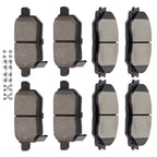 Set of 4 Ceramic Brake Pads for Scion XB (2008–2015)