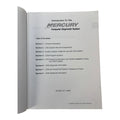 Mercury University Technician Guide for Mercury (2006–2007) 90-898321001