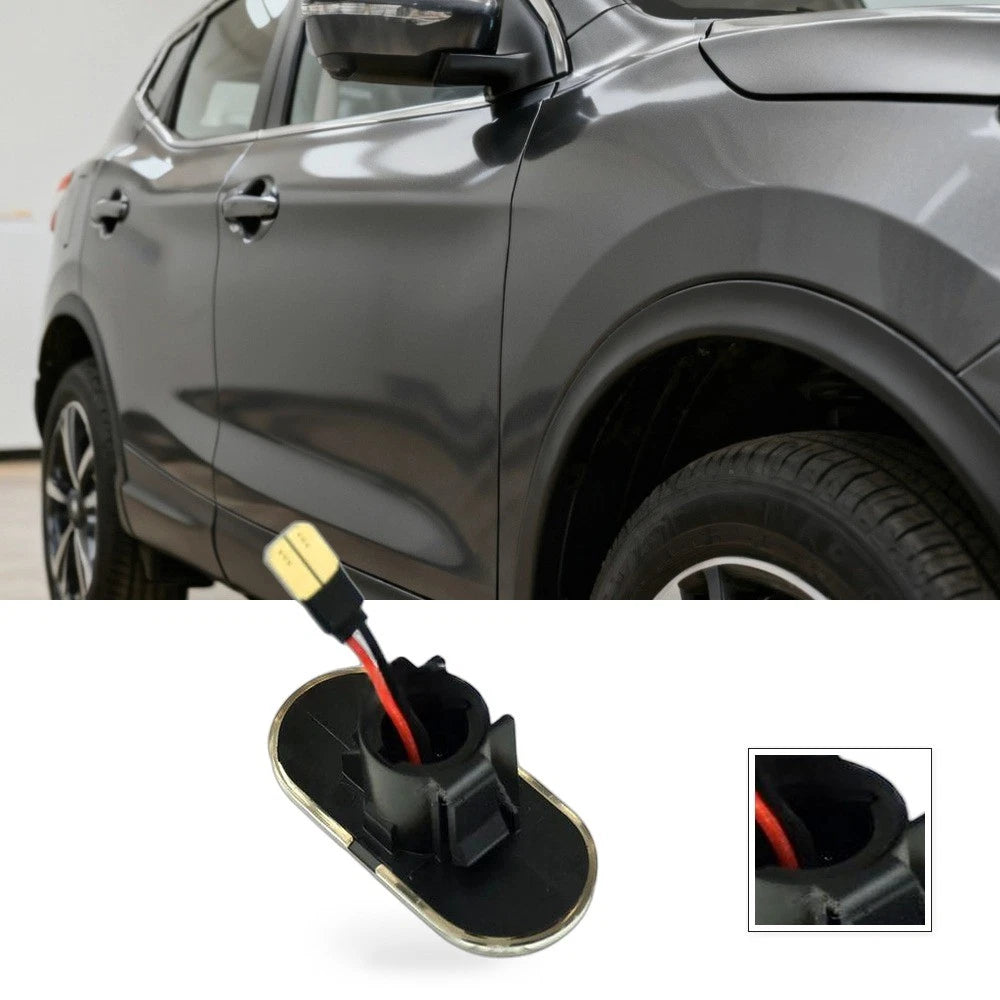 LED Side Marker Light for Nissan X-Trail Qashqai Juke Renault Koleos (2010–2023)
