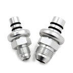 Car Aluminum Alloy Fuel Rail Adapter Kit 6AN 8AN for Ford Mustang (1986-1998)