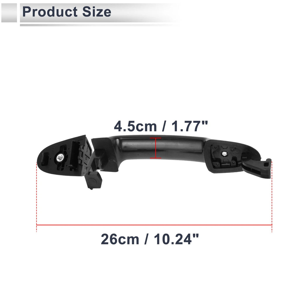 Front Left Right Door Handles for Hyundai Santa Fe (2007–2012)