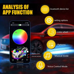 RGB LED Underglow Light Kit for Car (Multi-Color Chasing)
