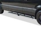6in Silver Running Boards for Dodge Mercedes-Benz Sprinter (2010–2026)