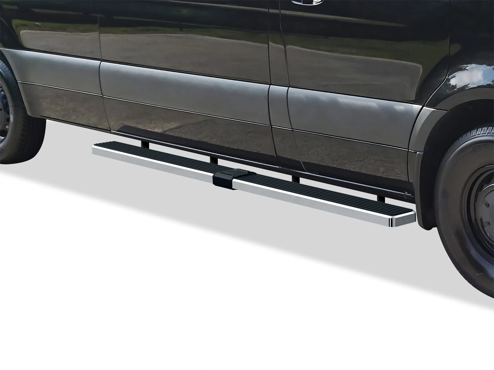 6in Silver Running Boards for Dodge Mercedes-Benz Sprinter (2010–2026)