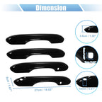 Set of 4 Side Door Handle Cover Trim for Ford Explorer (2020–2022) Black