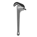 18" Automatic Jaw Aluminum Pipe Wrench Self-Locking Heavy Duty Lightweight