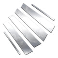 Diamond Grade 6pc Stainless Steel Pillar Post Covers for 2018-2024 Kia Rio Seda