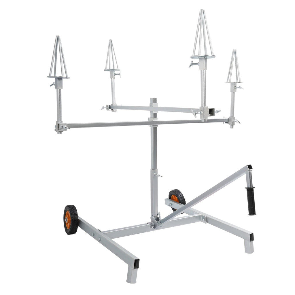 Wheel Rim Painting Stand for Car Garage (Set of 4)