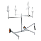 Wheel Rim Painting Stand for Car Garage (Set of 4)
