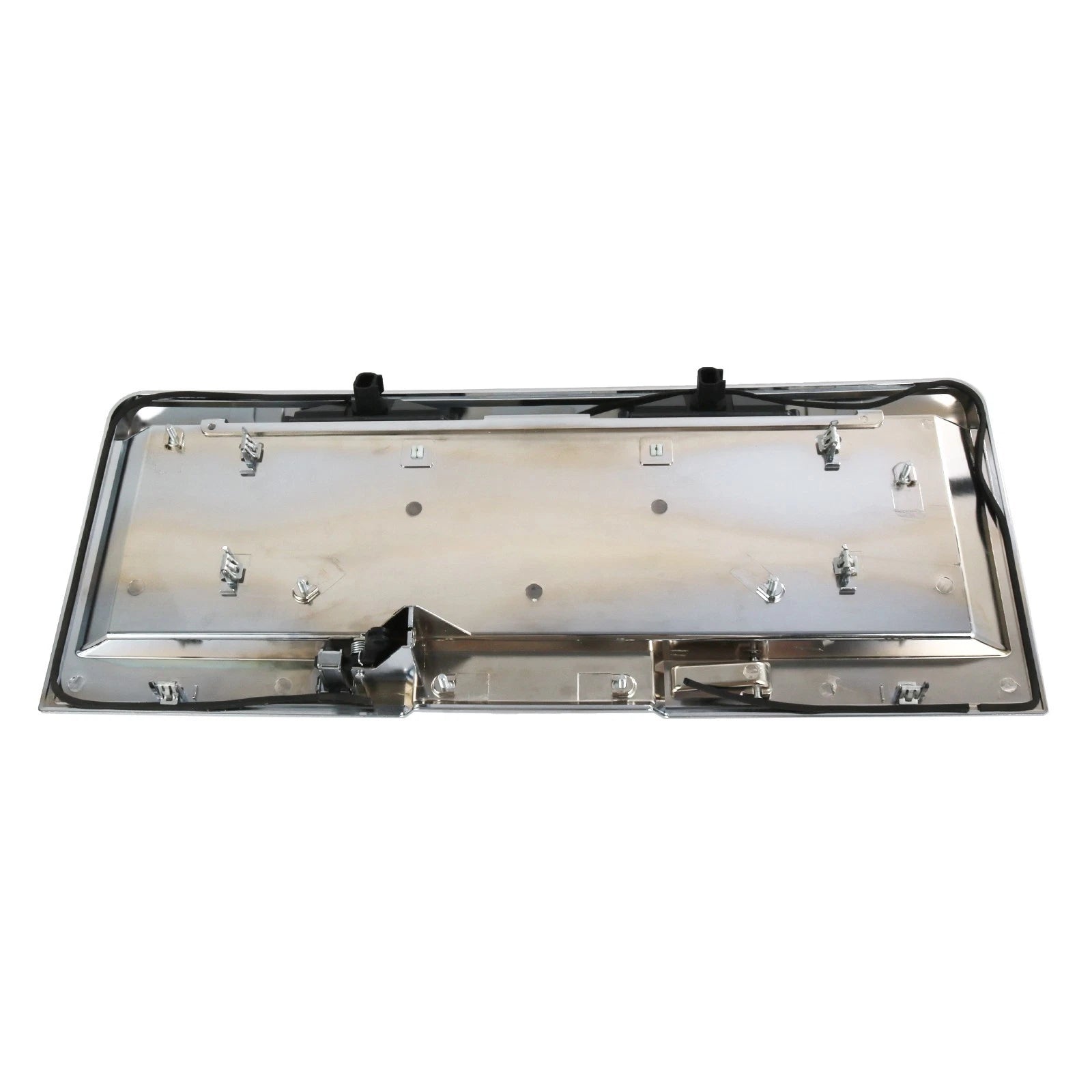 Chrome Rear Tailgate License Plate Pocket Panel for Hummer H2 (2003-2005)