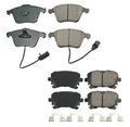 Akebono Euro Ceramic Brake Pad Kit for Audi A6 A6 Quattro S4