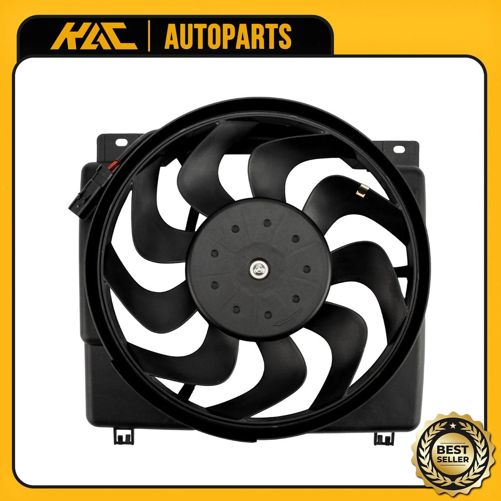 Radiator Cooling Fan Assembly for Jeep Cherokee (1997–2001) 4.0L 52079444AB