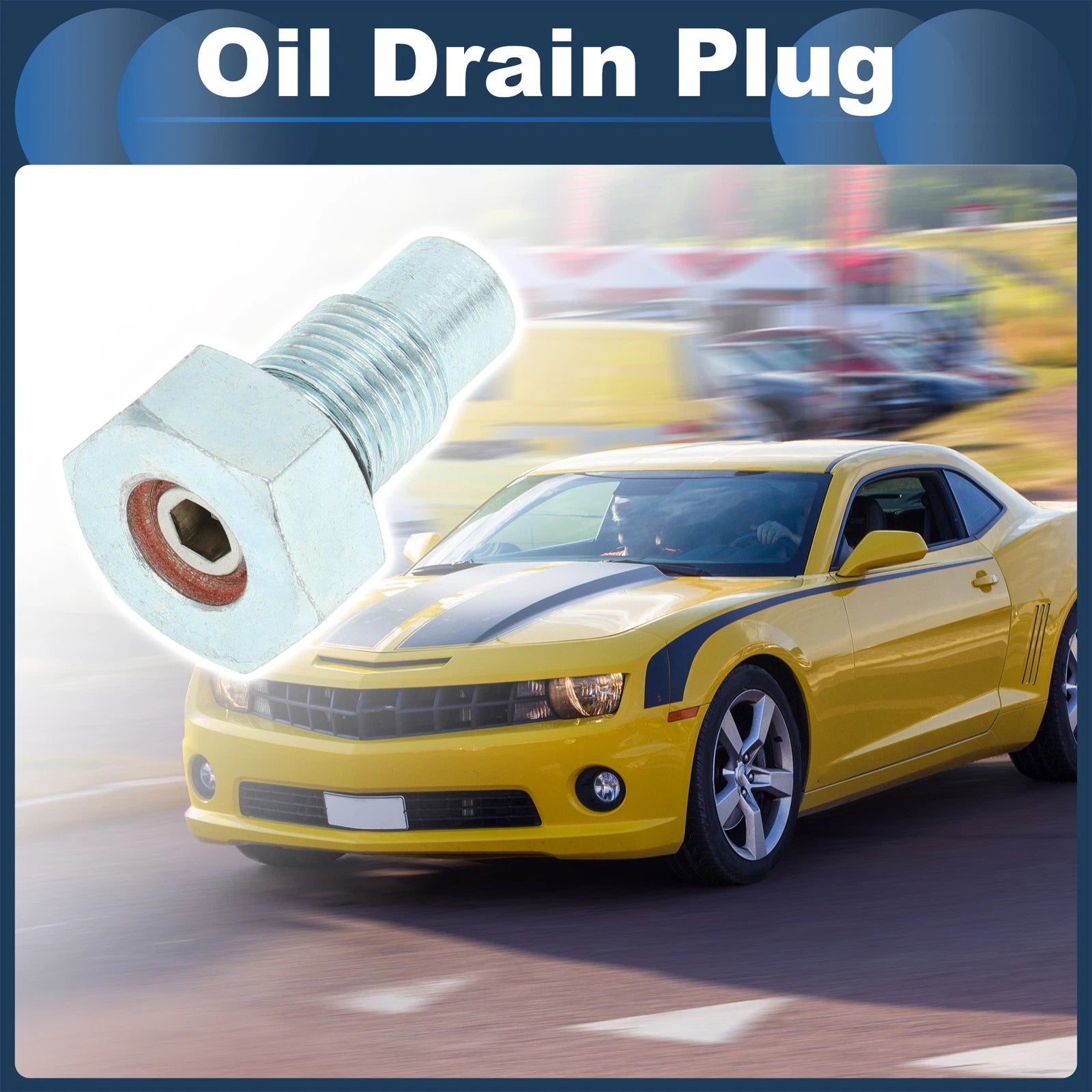 Oil Drain Plug No. 6L2Z7A010AA for Ford Explorer Sport Trac (2007–2010)