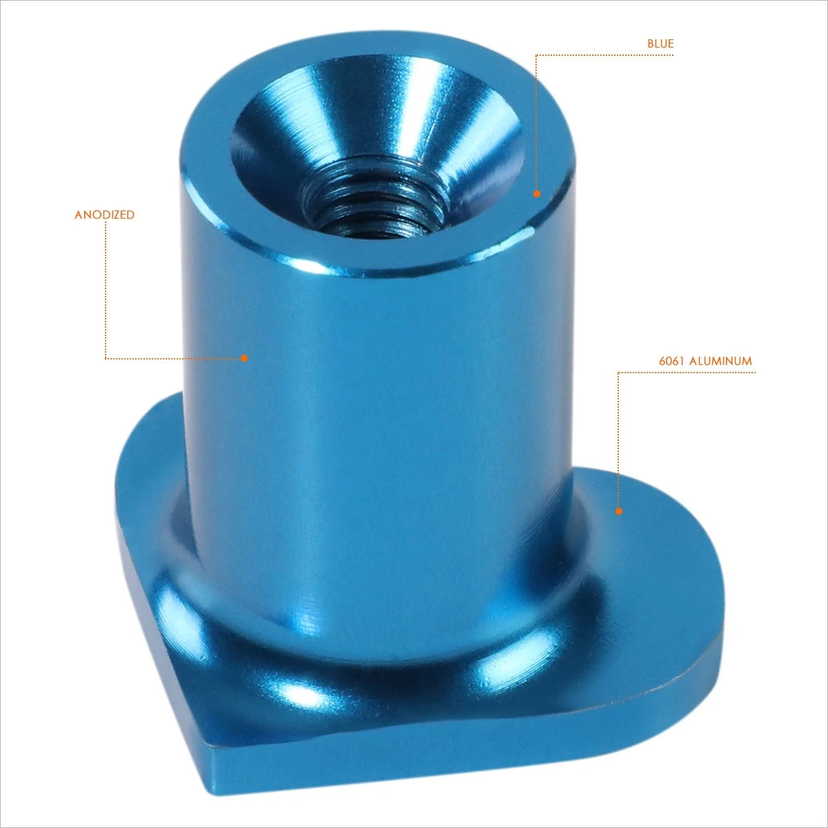 NRG DB-H003BL Blue Heart Drift Button for Civic/CRX/S2000 (1988–2009)