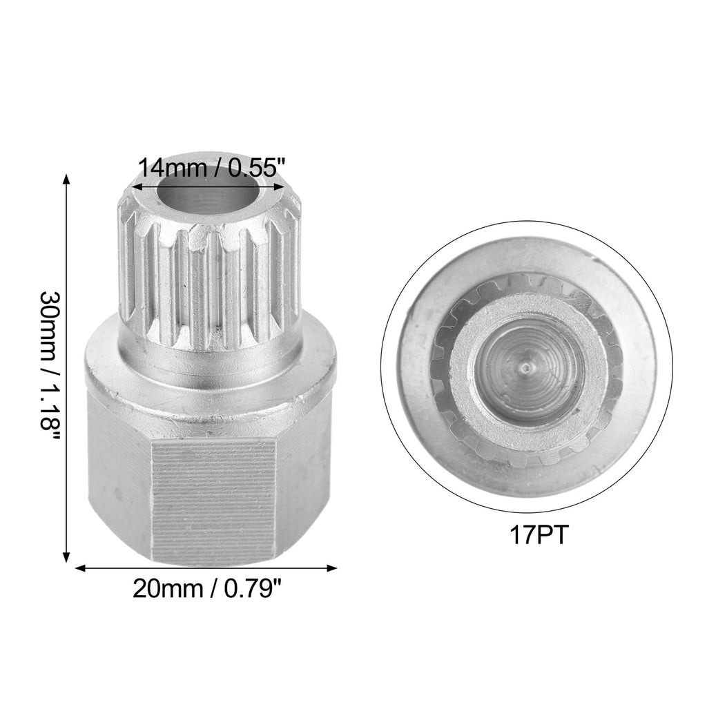 62/17PT Anti Theft Wheel Lock Key for VW Audi 