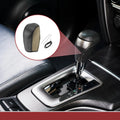 1Pc Gear Shift Knob Cover for Subaru Forester (2014–2023) Black Beige